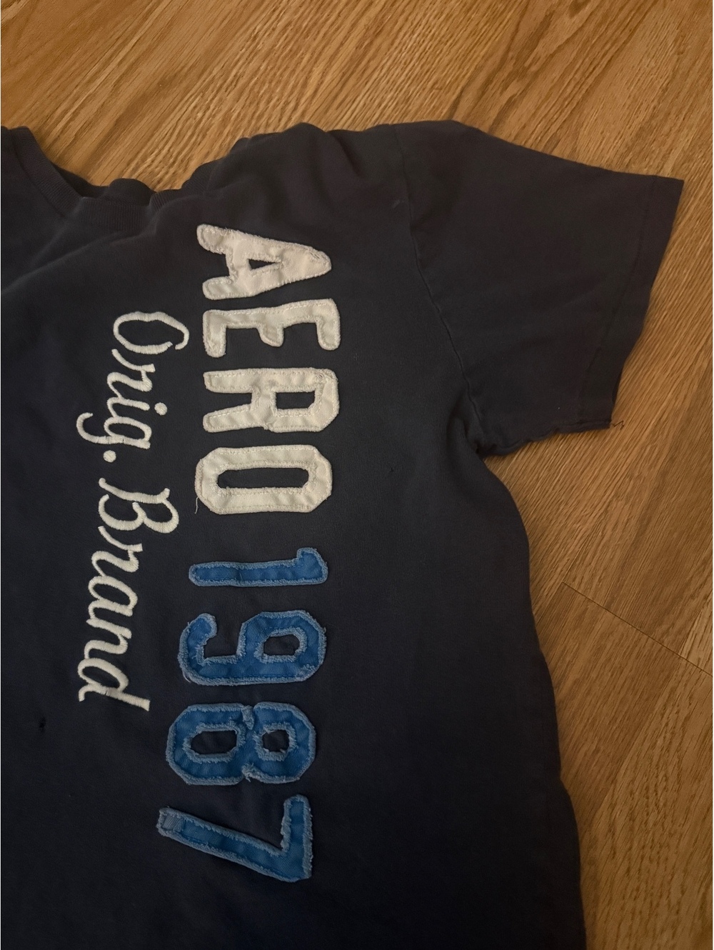 aeropostale orig brand 1987 navy blue t-shirt m/m